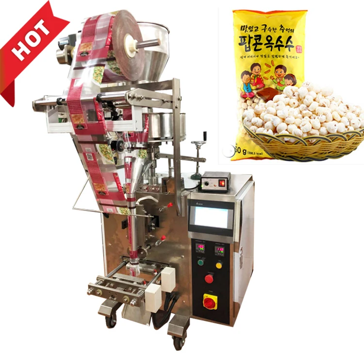 
 Полностью автоматическая упаковочная машина для попкорна, грибов, попкорна, орехов с азотом   (62411165311)