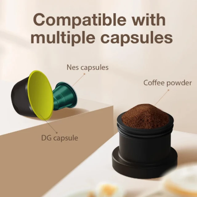 Portable capsule coffee machine home coffee making machine
