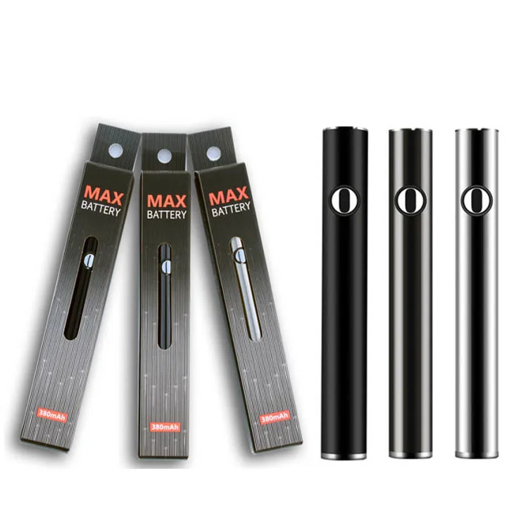 Лидер продаж макс. 380 мА · ч перезаряжаемый заказной логотип Vape КБР испаритель ручка Stater Kit 510 масляный картридж