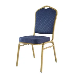 wholesale stacking banquet chair PU black hotel chair