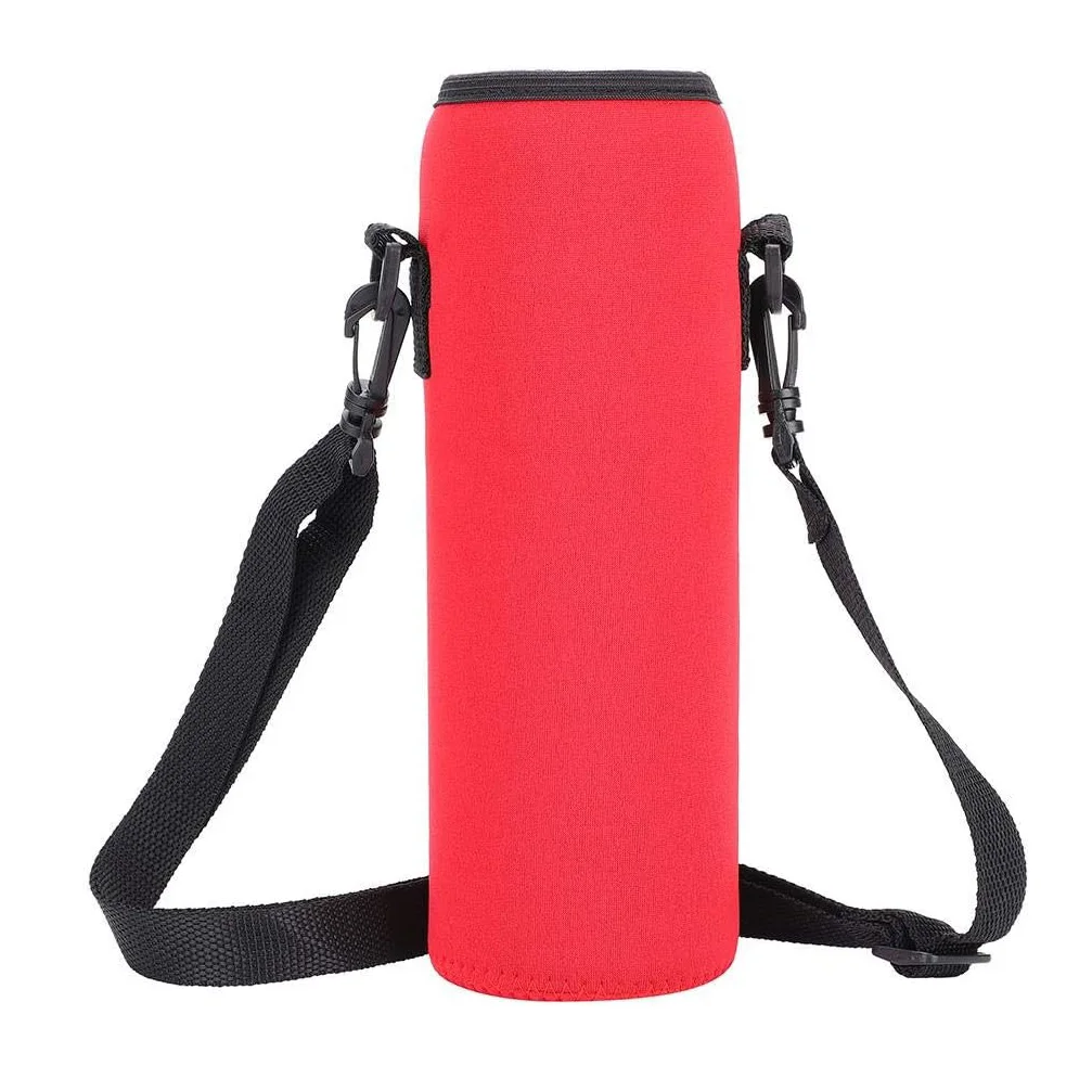 Neoprene Strap Outdoor Sports Scald-Proof pouch Stainless Steel Bottles Bottle Holder Bag Water Bottle pouch Thermal Holder Bag
