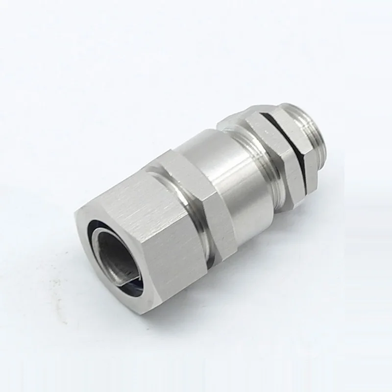 Quality Assurance Brass Locked Type Hose Fitting Flexible Conduit Connector Locking Metal Hose Joint Hose Fittings