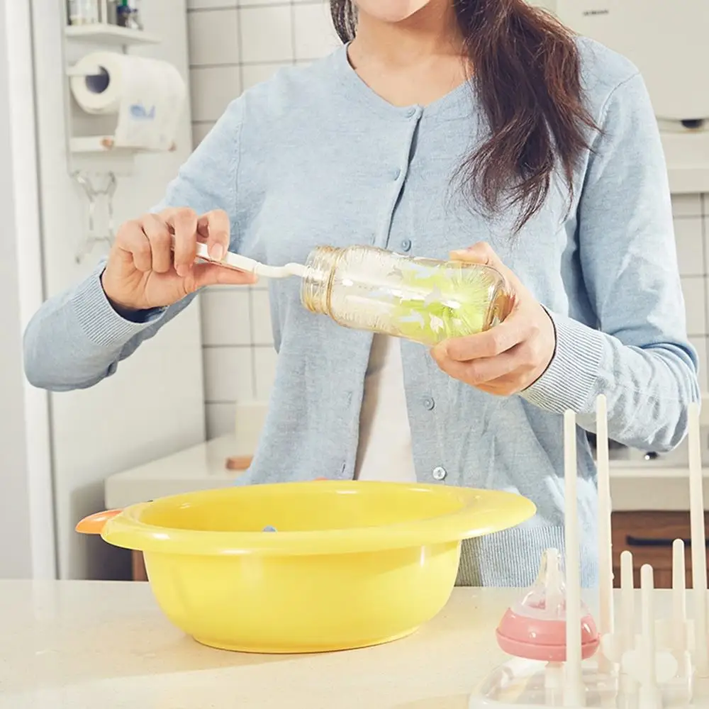 RK-3500 Long handle bottle brush feeding bottle brush household cleaning accessories baby bottle