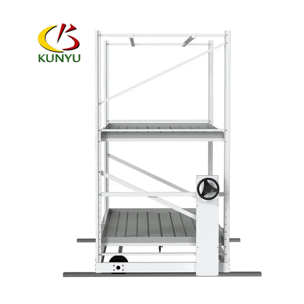 Kygreenhouse Vertical Hydroponic System Medical Plant Grow Rack Container Growing Hemp Seeds Greenhouse for Planting