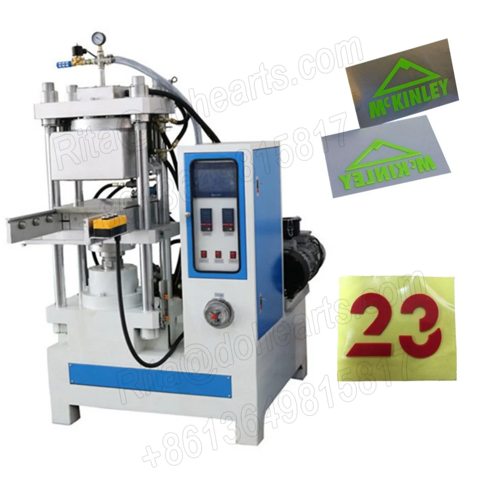 Силиконовая 3D-печать этикеток ТПУ обувной логотип Термотрансферная этикетка машина