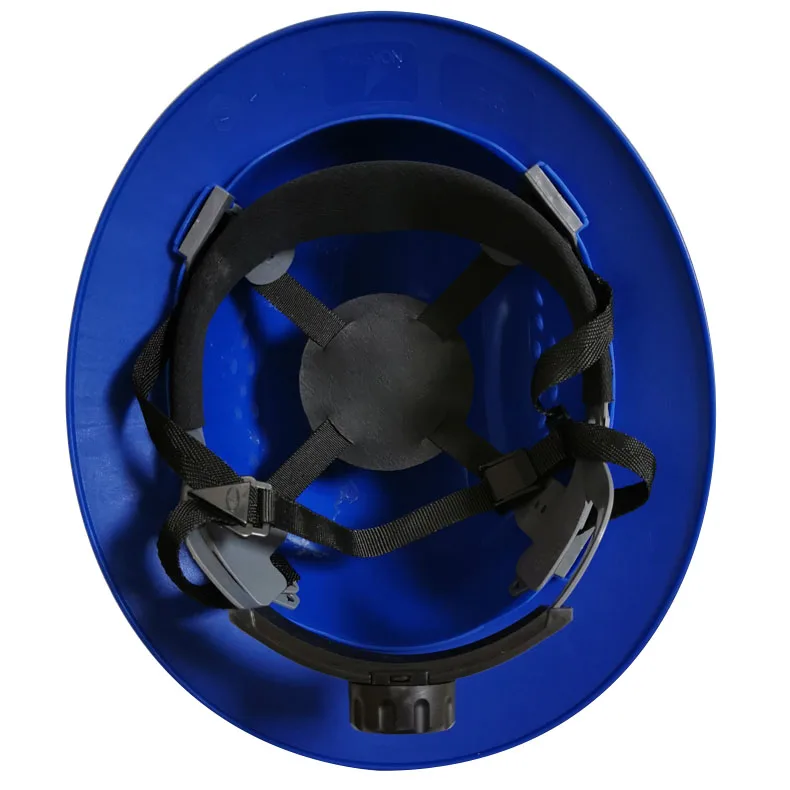 HDPE ABS Full Brim Hard Hats Full Brim Safety Helmets for Construction