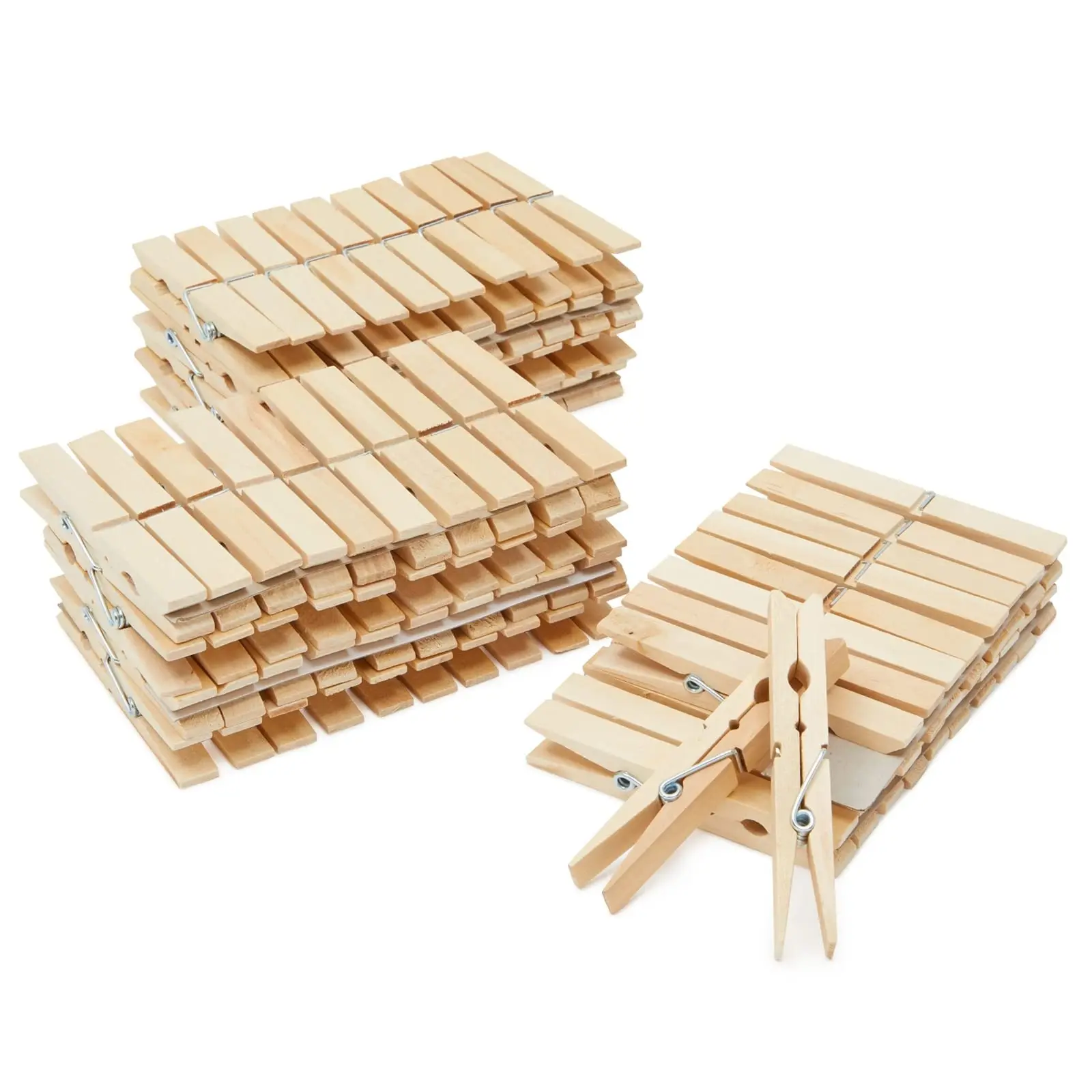 Wholesale Products Wooden Clothespins Outdoor Clothes Laundry Hanging Rust Resistant Clothes Clips DIY Craft Pictures Photos