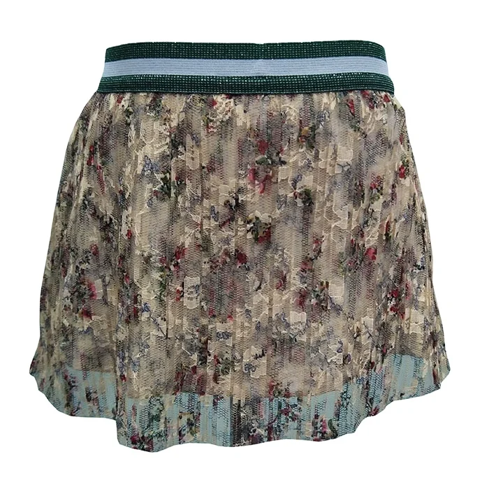 
OEM SERVICE wholesale super cute summer casual cotton striped100% cotton spandex jers short shirt kilt girls cloth Sweat skirt 