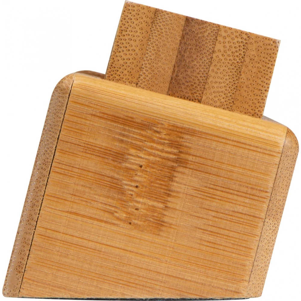 Custom Logo Reusable Non-Slip Bottom Everlasting Bamboo Board Blocks Rolling Desk Calendar For Office