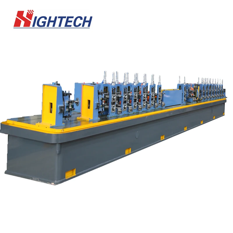 Automated ERW Carbon Steel Pipe and Tube Straight Seam Welded Tube Mill Machine
