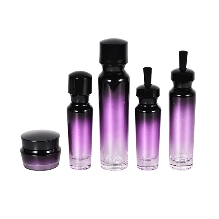 Wholesale 50Ml Perfume Empty Spray Glass Bottle Round Perfume Mini Glass Perfume Bottle with cap