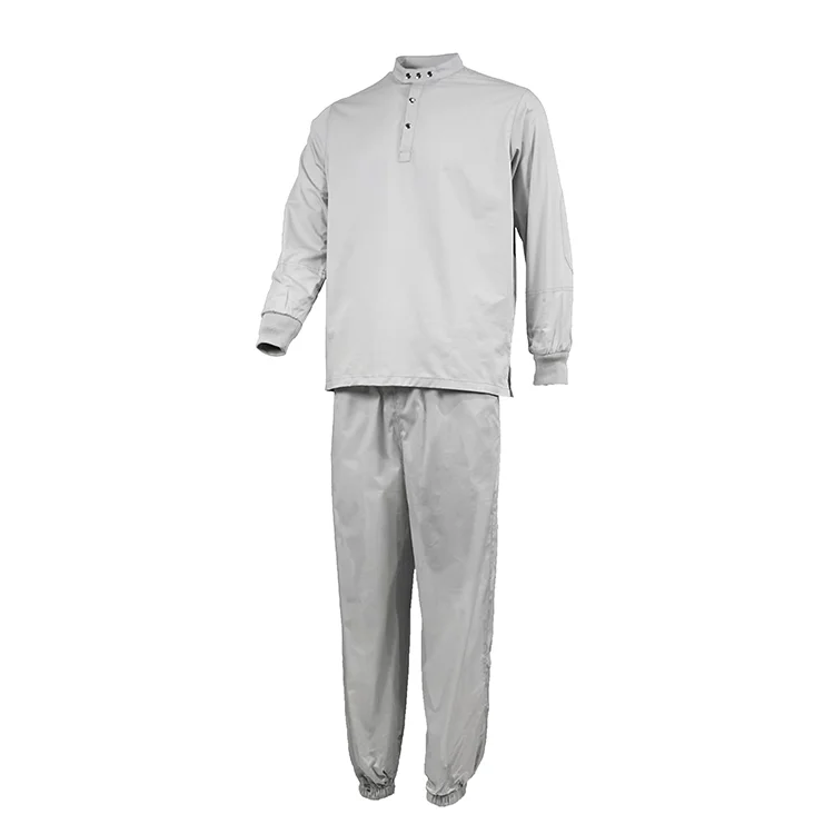 Wholesale Price White Surgical Suits High Quality 65% Polyester 35% Cotton Doctor Scrubs Sets Long Sleeve Hospital Uniform