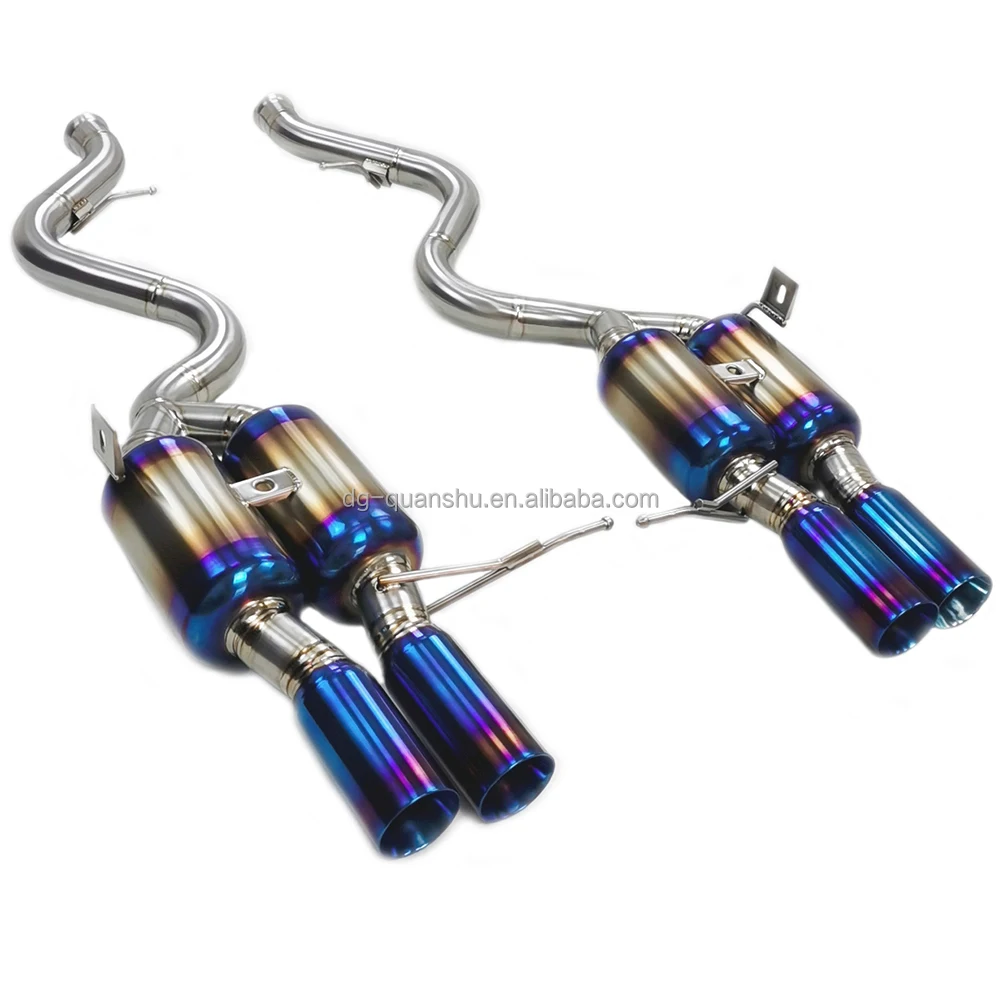 Titanium Exhaust System for BMW M3 E90 E92 S65 V8 4.0 M3 Axle-Back