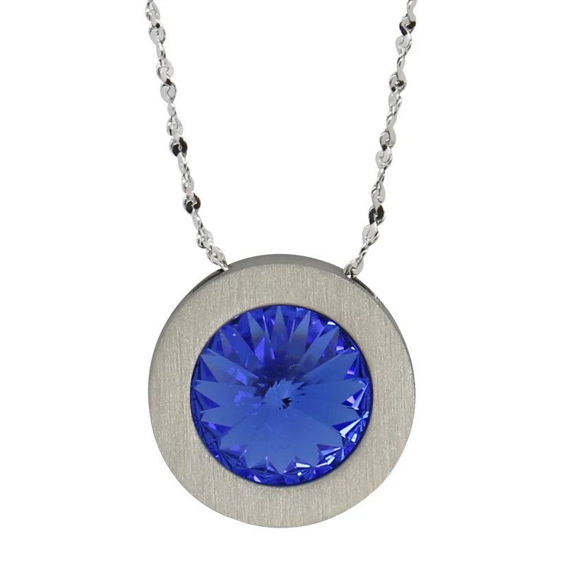 D030 ion balance crystal fashion power tourmaline germanium jewelry necklace women