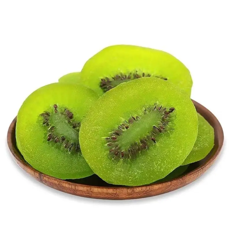 Dried Fruit Factory Wholesales high quality dried kiwi 2024 new crop leisure food dried kiwi slices healthy food dehydrated kiwi
