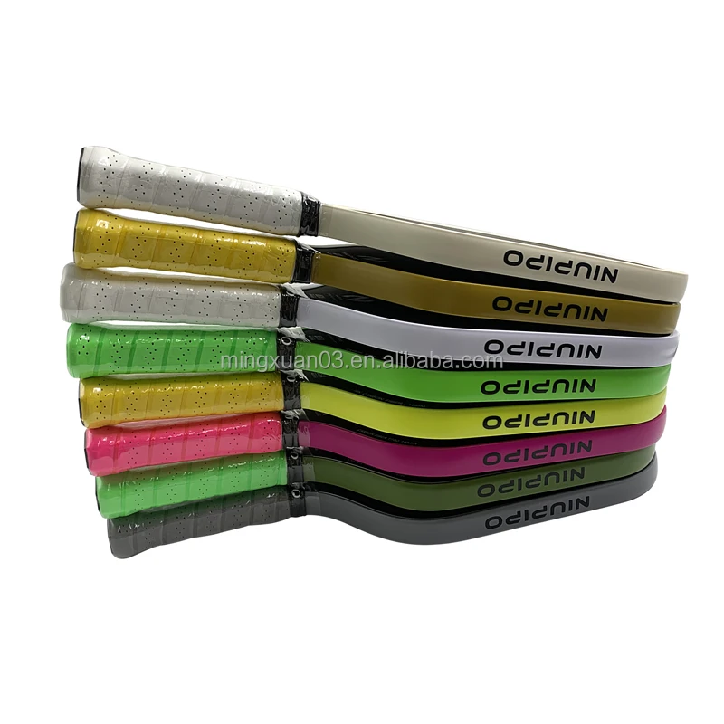 Gold wire woven carbon fiber KEV pickleball paddle Foam filling New technology pickleball racket