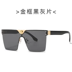 VASHAP 10138 2021 new unique oversized sunglasses one piece plastic metal designer shades clear women men retro sun glasses UV40