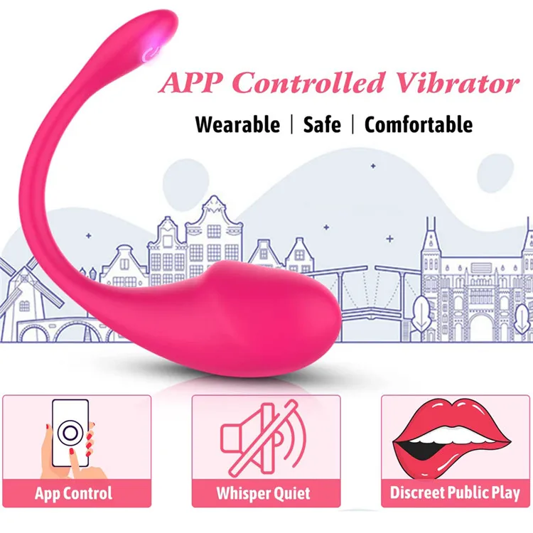 Wireless Couples Vibrators For Women App Remote Control Wear Vibrating Panties Female Juguetes Sexuales For Couples
