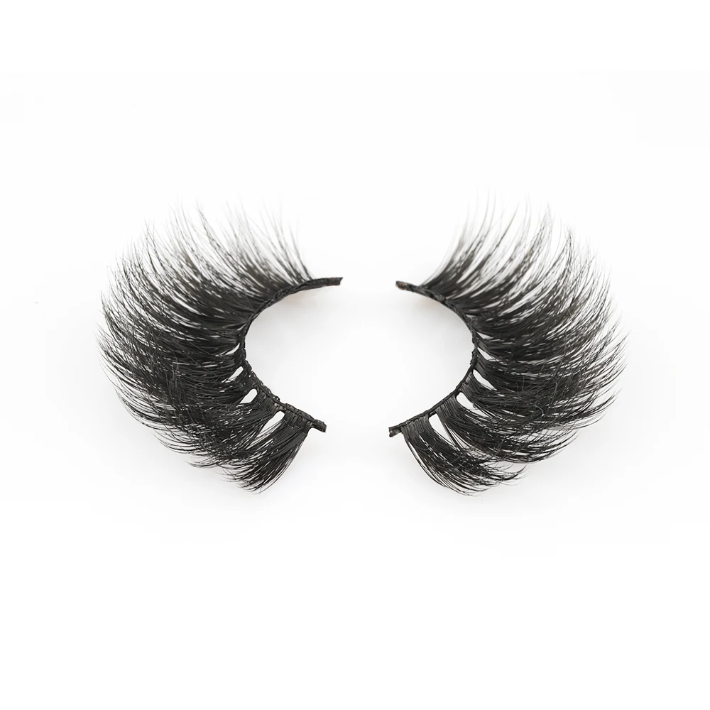 Wholesale Dramatic Faux Mink Eyelash Vendor Diamonds Customized Boxes Packaging Fluffy Lashes 3D Silk Eyelashes