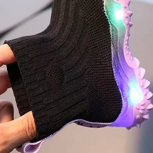 Кроссовки Детские дизайнерские LED обувь для тенниса Оригинальная Повседневная ходьбы