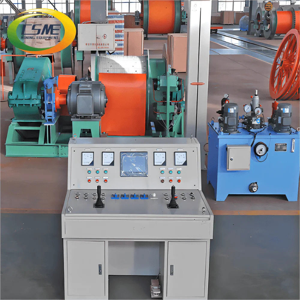 Electric Crane Hoist  Piston Air Winch Underground Mining Winder for Coal Mine