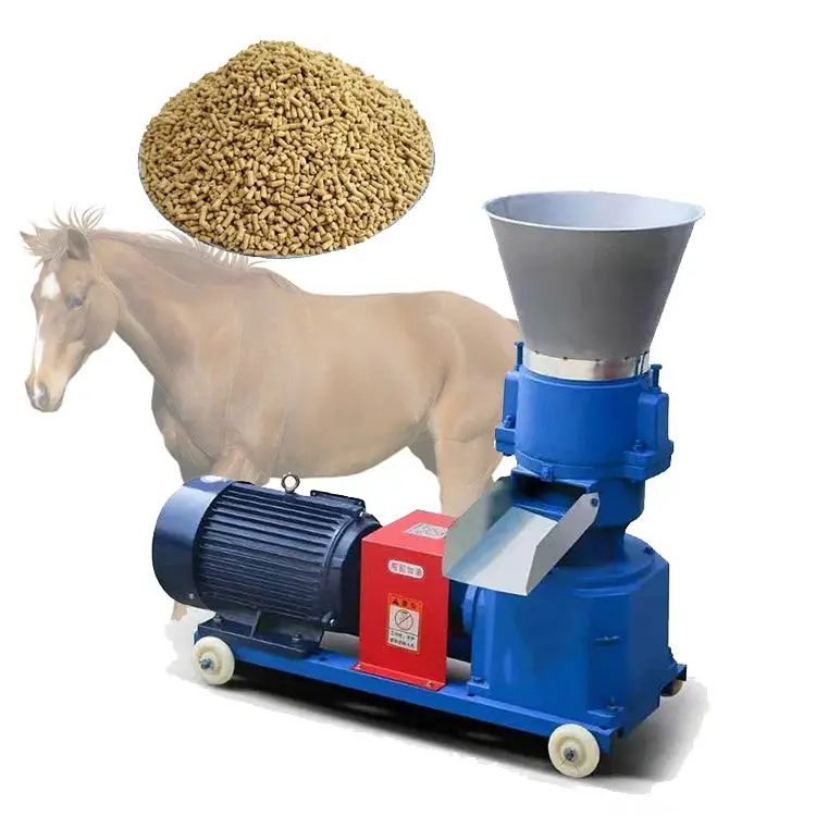 Sheep feed pellet machine szlh 420 feed processing machines