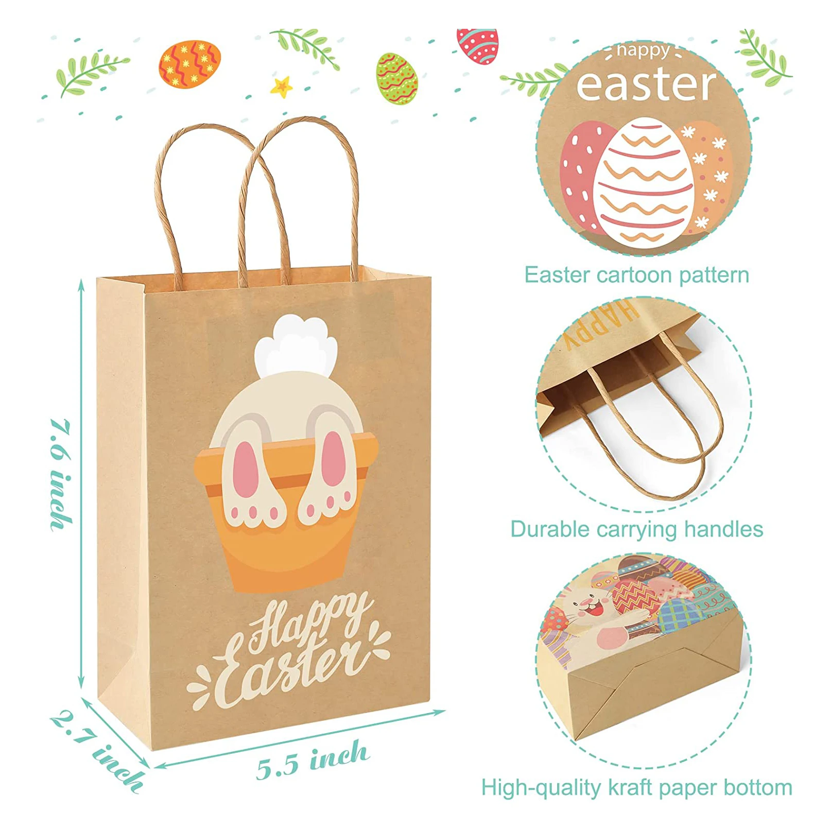 khaki paper bags
