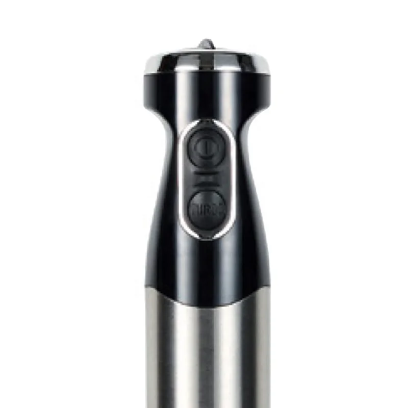 High Class Whole Stainless Steel Body Hand Blender High Speed Blades Quick Cleaning Blender Set