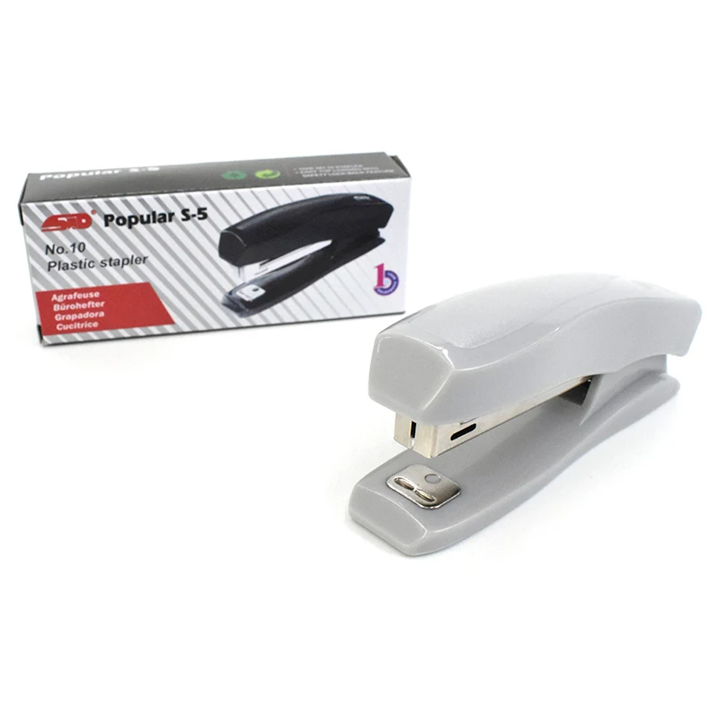 S-5 Wholesale Stationery Portable Classic #10 Stapler No.10 Students Office Desktop Staplers