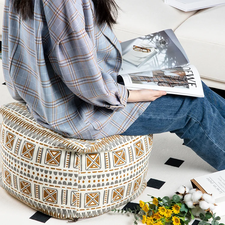 Moroccan modern minimalist home creative balcony sofa cushion futon Japanese lazy cushion