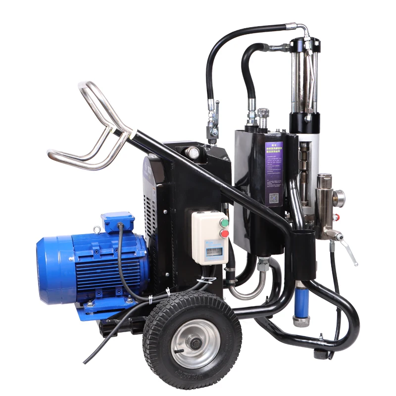 Model JG-1833 cement mortar spraying machine putty powder spraying machine for sale