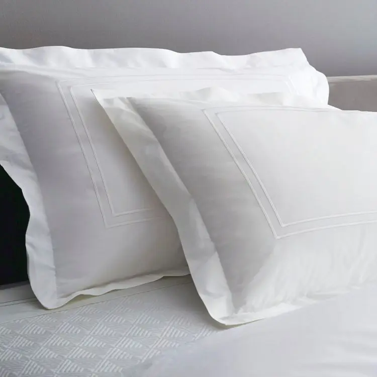 2022 new products hotel hospitality customized premium bedding hotel linen bedsheets and pillow cases set