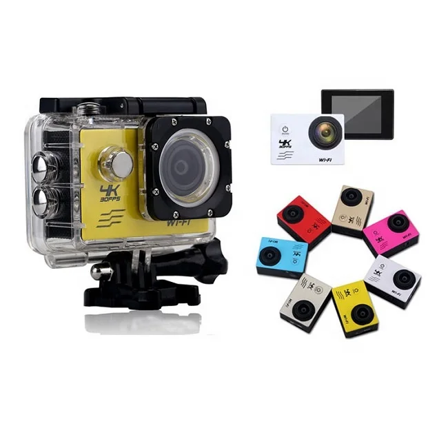 Cheap waterproof sport 16MP MegaPixel 2k camcorder usb mini full hd 1080P action sports camera with accessories&video