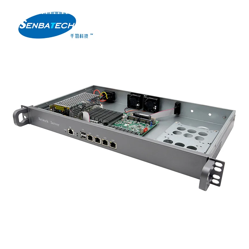 4 Lan Ports with Routers Firewall Celeron J4125 Processor Routers Firewall Appliance with VGA