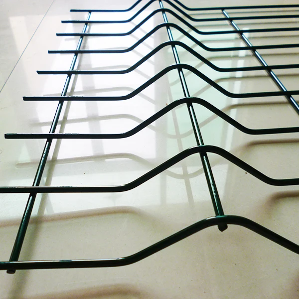 Green PVC Coated 4mm Square Tube 2.5x2m 3D Welded Wire Mesh Fence / Welded Iron Fence Metal Plastic Garden Fence Online Guidance