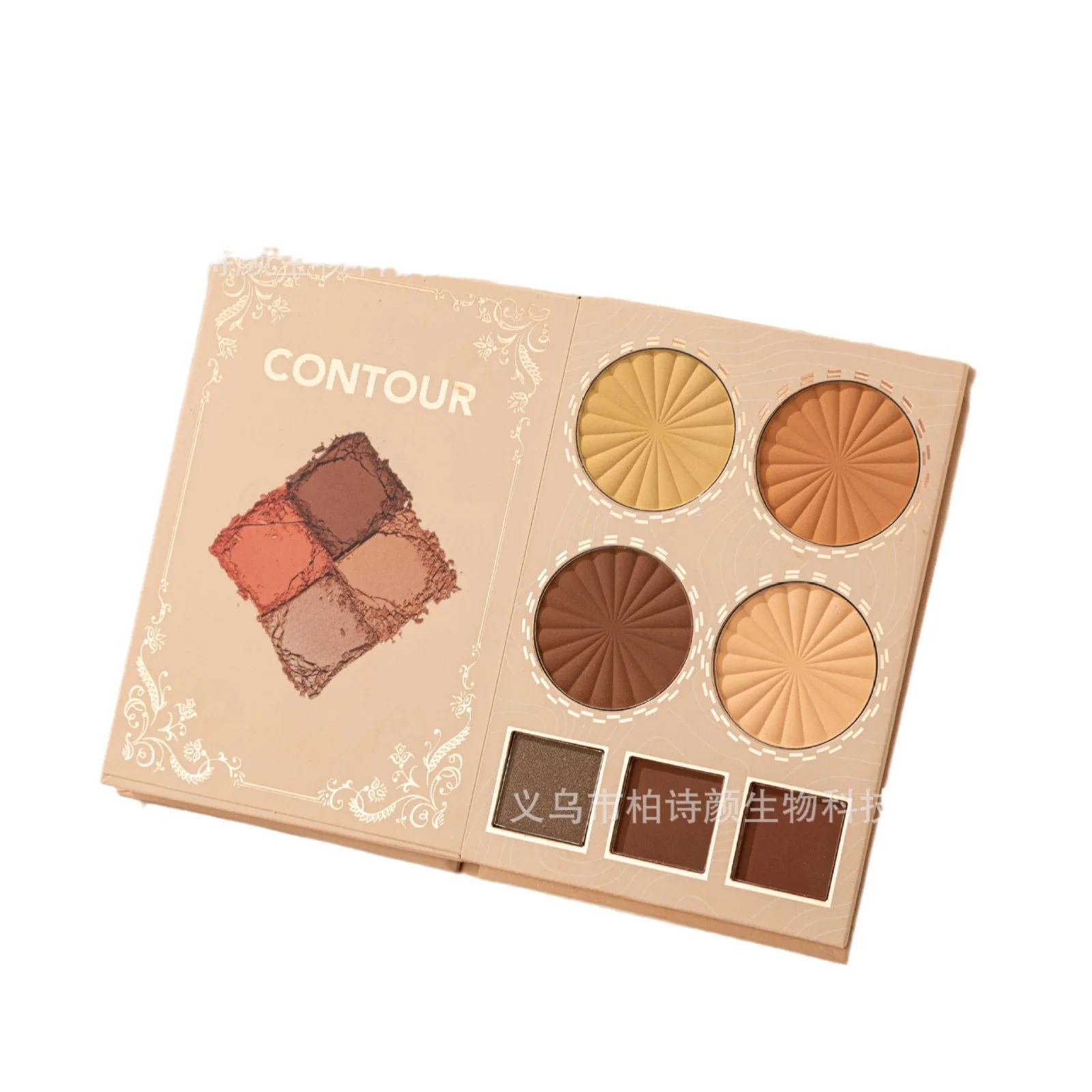 2025 Latest Design Eyeshadow Palette Book Chinese Online Markets Makeup Wholesale Cheap Eye shadow Christmas Gift For Girlfriend