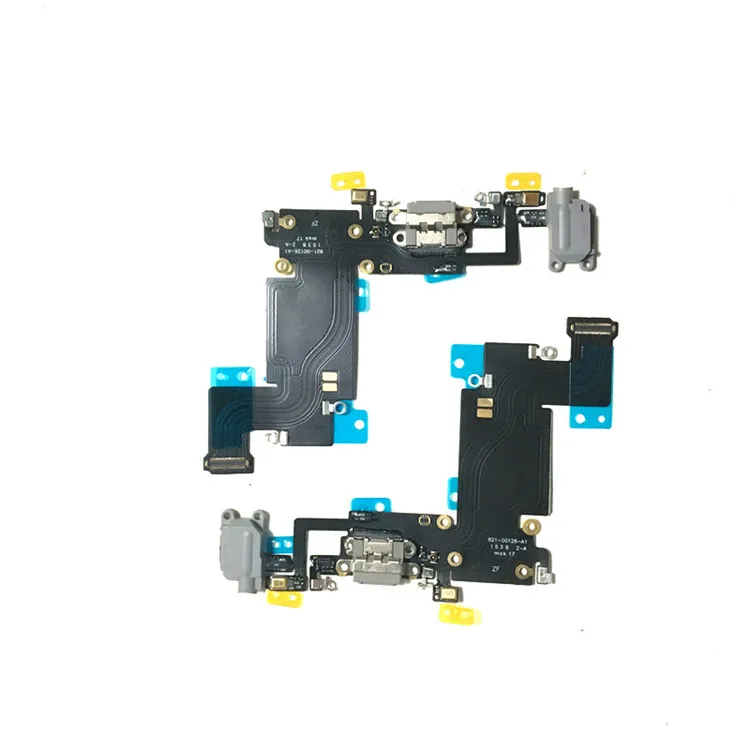 Dock Charging Port mobile phone flex cables dock flex For Iphone6s 6s plus + USB Micro Charger Flex Cable