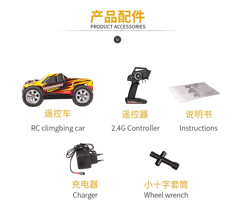 Hot Sale wltoys A979-A 1/18 Remote Control truck RC car 4x4 Full Scale Electric Offroad big-legged Vehicle RTR 4WD