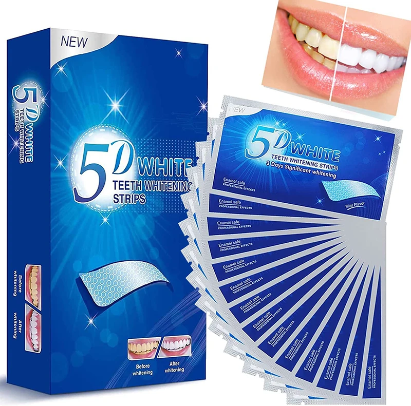Teeth Whitening Strips 3D Teeth Whitening Kit Advanced Teeth Whitening Strips
