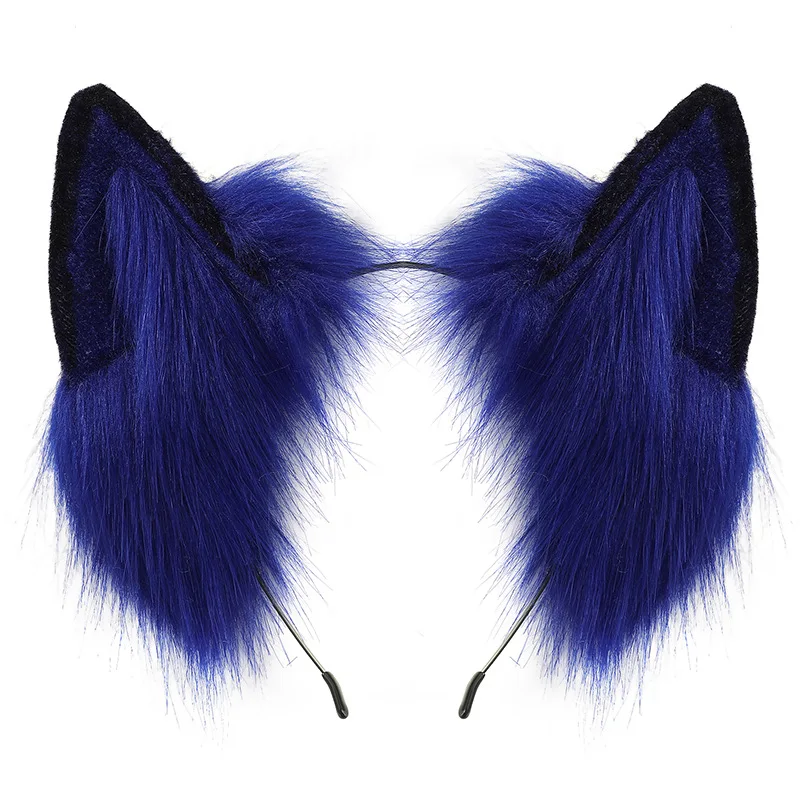 High Quality Handmade Cosplay Fur Ear Headbands Animal Headbands
