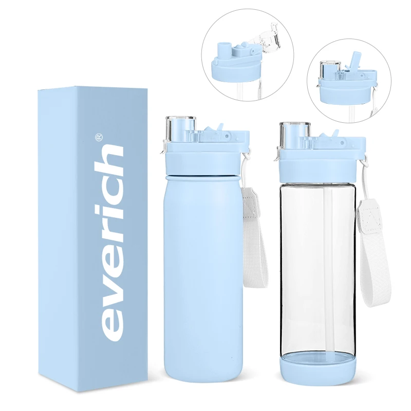 Eco-friendly stainless steel water bottle sport water bottle with 2 in 1 lid lead free vacuum flask insulated water bottle
