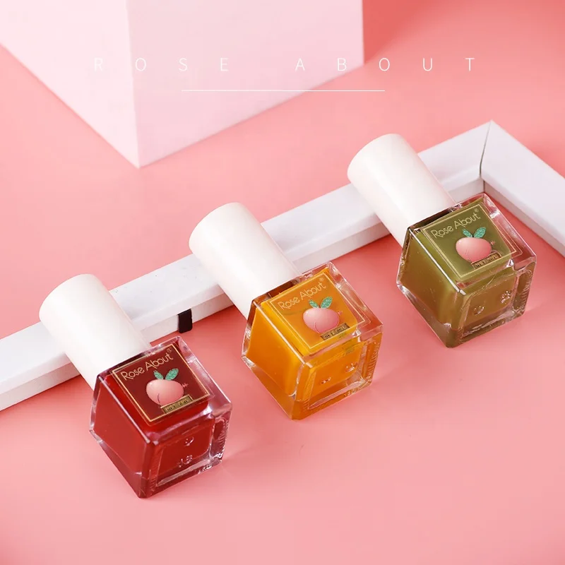 Rose About 8ml Customized Logo Private Label Quick Dry Nail Polish Oil Based Nail Polish For Nail Beauty