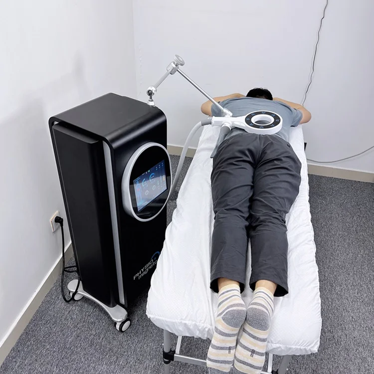 Vertical PEMF Painless Extracorporeal Magnetic Laser Therapy Machine Physio Magneto PMST