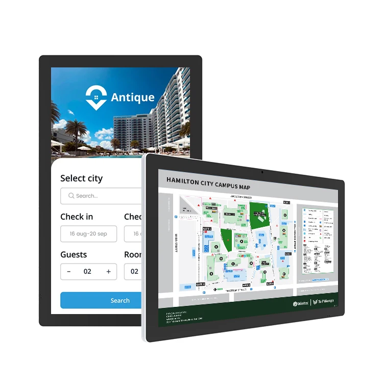 HD A Level Screen Android Interactive Digital Signage Ultra Wide Industrial Capacitive 1080P Portable Touch Screen Monitor