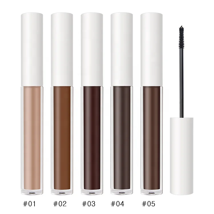 Private Label Brow Tinted Gel Eyebrow Mascara Cream Waterproof Tinted Brow Mascara