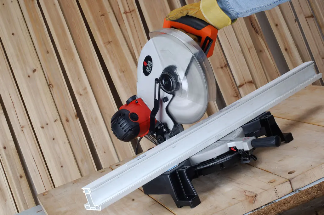 TIEDAO 94255 1200W Electric Miter Saw 10Inch 255mm OEM customized industeial