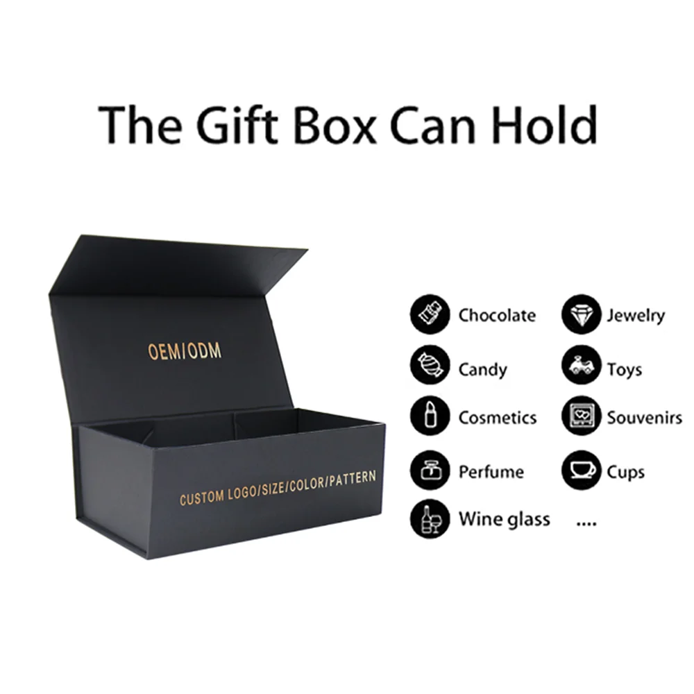 Folding Luxury Wholesale Price Custom White Full Magnet Gift Box Packaging Designer Jewelry Flip Magnetic Closure Boxes