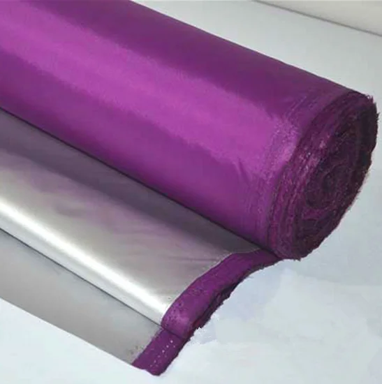 
polyester 190T taffeta silver coated waterproof fabric 190T SILVCER COATED UMBRELLA TENT FABRIC 