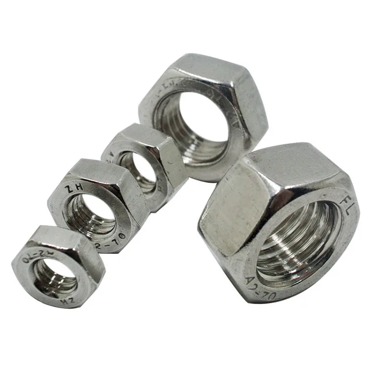 Hot Sale Carbon Steel Din933 Din931 304 316 Hexagonal Stainless Steel Bolt And Nut
