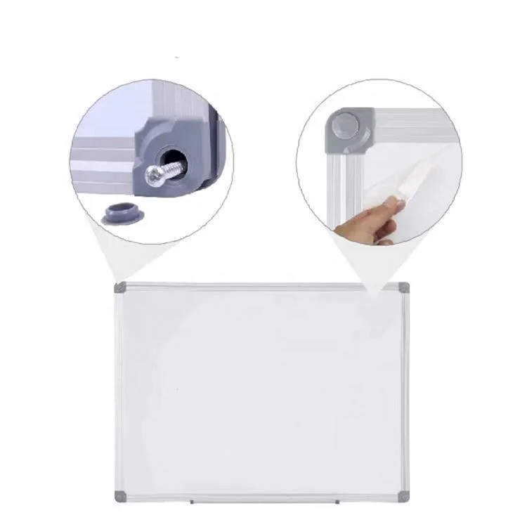 custom size portable magnetic whiteboard with aluminum frame for school office home